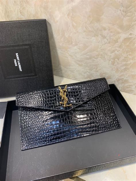 yves saint laurent envelope clutch